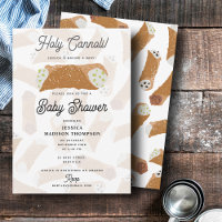 Heiliger Cannoli Lustiger Italienischer Babyshower