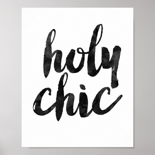 Heiliger Chic Poster (Vorne)