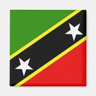 Heiliger Christophorus Nevis kennzeichnen Magnet
