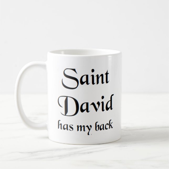 Heiliger David Kaffeetasse (Links)