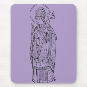 Heiliger Deiniol Abt und Bischof Mousepad