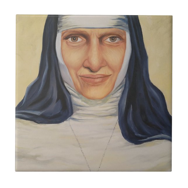Heiliger Dulce der Armen Fliese (Vorderseite)