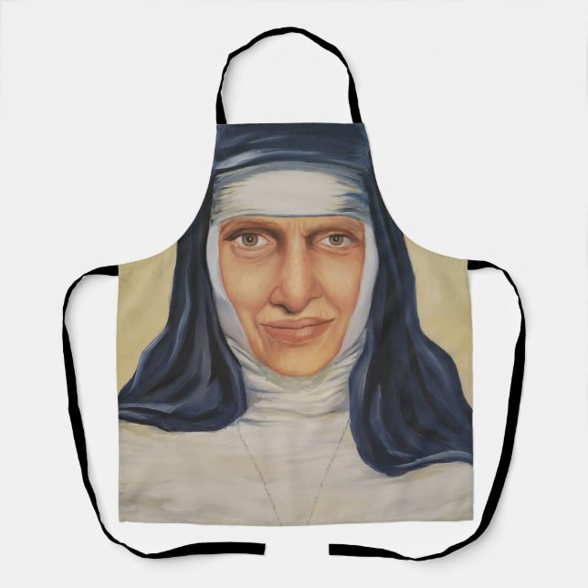 Heiliger Dulce der Armen Schürze (Vorderseite)