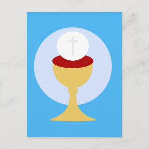 Heiliger Eucharist Postkarte