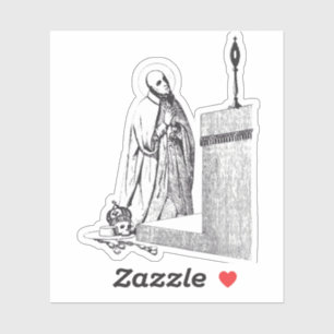 Heiliger Franz Borgia Herzog von Gandía Aufkleber