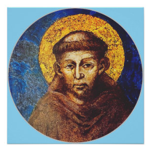 Heiliger Franz von Assisi - Das Sonnengesang Poster