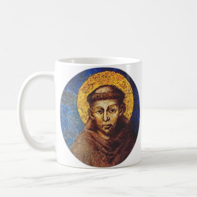 Heiliger Franz von Assisi Der Sonnengesang Kaffeetasse (Links)