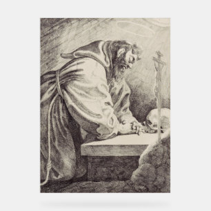 Heiliger Franz von Assisi Gründer des Franziskaner Acrylschild