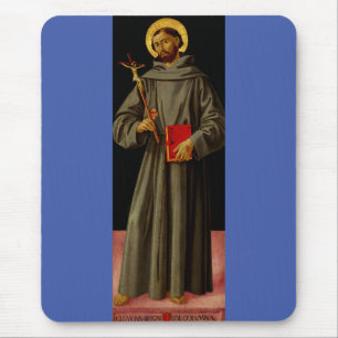 Heiliger Franz von Assisi von Antoniazzo Romano Mousepad