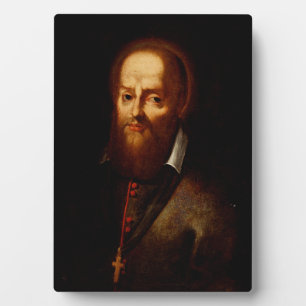 Heiliger Franz von Sales Bischof von Genf Fotoplatte