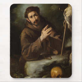 Heiliger Franziskus im Gebet (Christlicher Glaube) Mousepad
