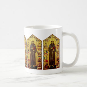 Heiliger Franziskus mittelalterlicher Ikonographie Kaffeetasse