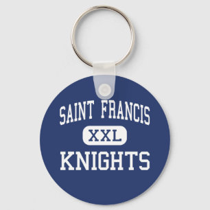 Heiliger Franziskus - Ritter - hoch - Alpharetta Schlüsselanhänger
