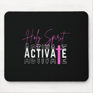 Heiliger Geist aktiviert Rosa Mousepad