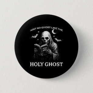 Heiliger Geist Gruseliger Realistischer Abgenutzte Button