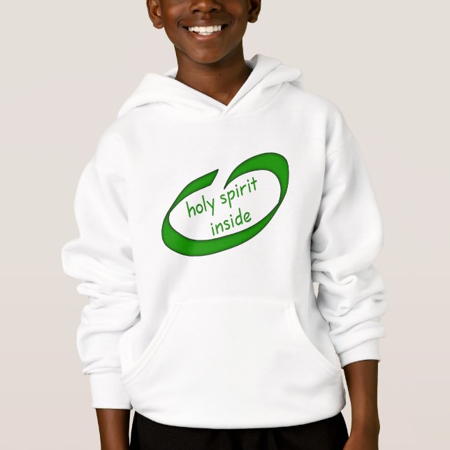 Heiliger Geist im Inneren Christlich Hoodie (Vorderseite)