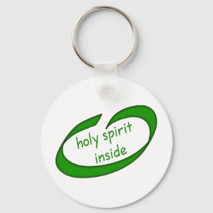 Heiliger Geist im Inneren Christlich Schlüsselanhänger