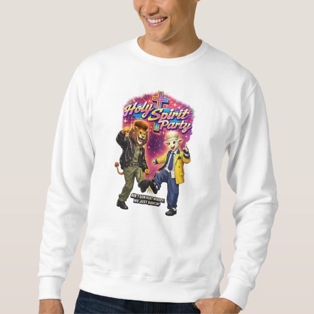 Heiliger Geist Party - Christlich Sweatshirt (Vorderseite)