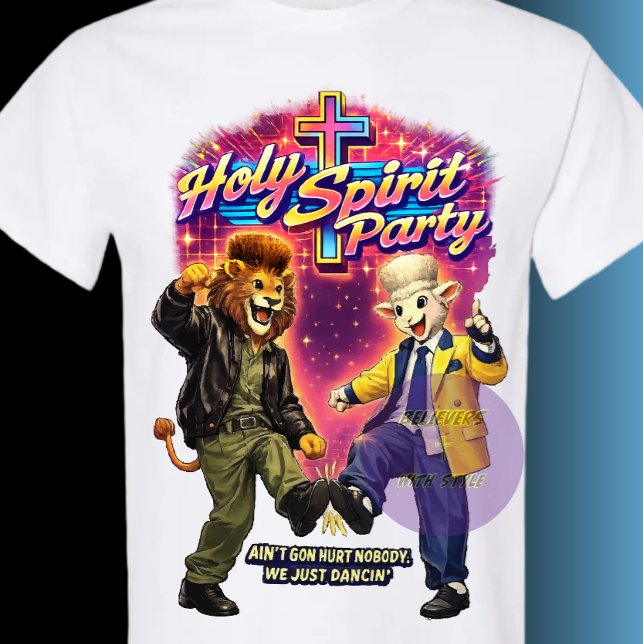Heiliger Geist Party - Christlich T-Shirt (Von Creator hochgeladen)