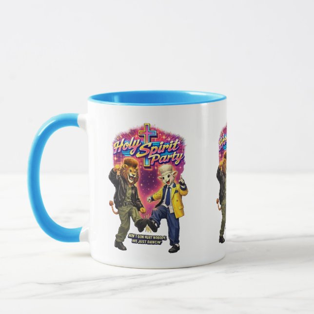 Heiliger Geist Party - Christlich Tasse (Links)