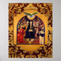 Heiliger Geist Pfingsten Jungfrau Mary und die Apo