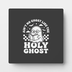 Heiliger Geist Retro Halloween-Geist-Design_1 Fotoplatte