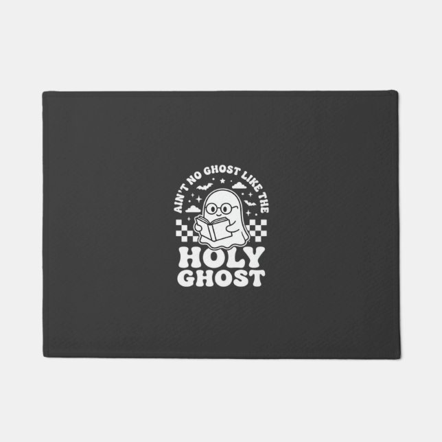 Heiliger Geist Retro Halloween-Geist-Design_1 Fußmatte (Vorderseite)