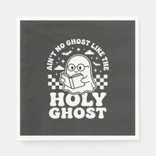 Heiliger Geist Retro Halloween-Geist-Design_1 Serviette