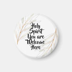 Heiliger Geist Sie sind hier willkommen Magnet