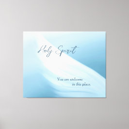 Heiliger Geist Sie sind willkommen Canvas Print Leinwanddruck
