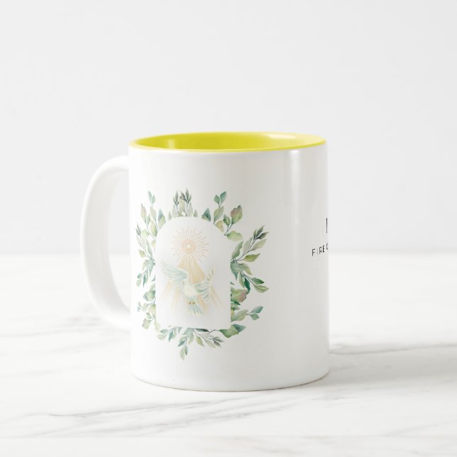 Heiliger Geist Tasse (Vorderseite Links)