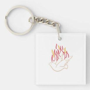 Heiliger Geist Flamme Taube Geschenke Zazzle At