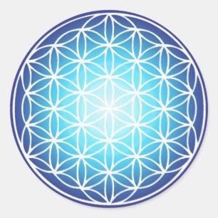 Heiliger Geometrieaufkleber Runder Aufkleber