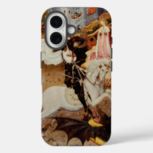 Heiliger Georg und der Drache Großmärtyrer iPhone 16 Hülle