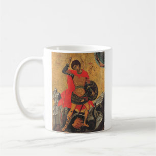 Heiliger Georg und der Drache Großmärtyrer Kaffeetasse