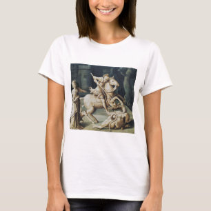 Heiliger Georg und der Drache Großmärtyrer T-Shirt