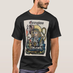 Heiliger Georg und der Drache Großmärtyrer T-Shirt