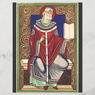 Heiliger Gregor der Große Kirchenlehrer Flyer
