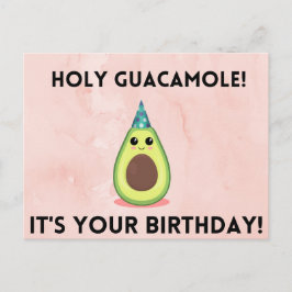 Heiliger Guacamole, dein Geburtstag! Funny Card Postkarte