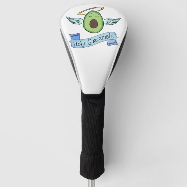Heiliger Guacamole Golf Headcover (Vorderseite)