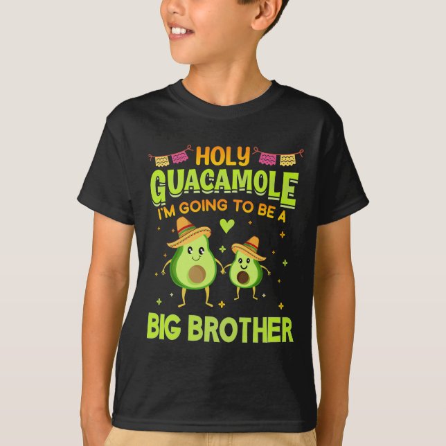 Heiliger Guacamole große Bruder Ankündigung sumbre T-Shirt (Vorderseite)