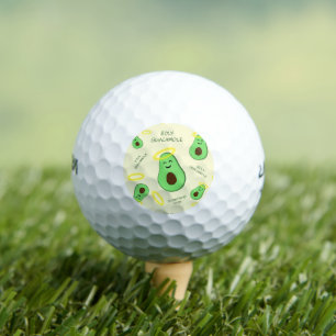 Heiliger Guacamole niedlicher Avocado Golfball