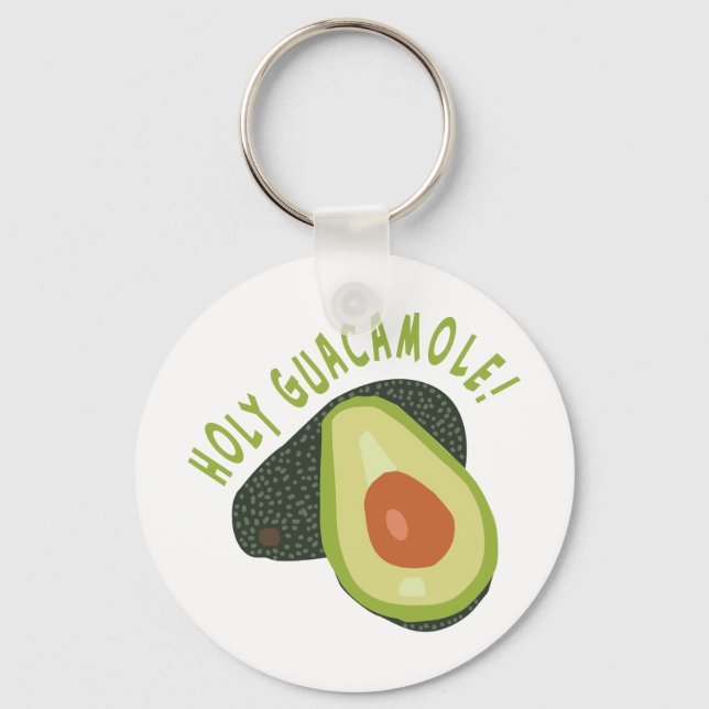 Heiliger Guacamole Schlüsselanhänger (Vorderseite)