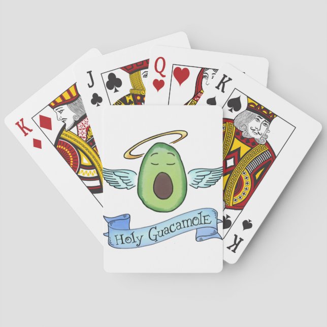 Heiliger Guacamole Spielkarten (Rückseite)