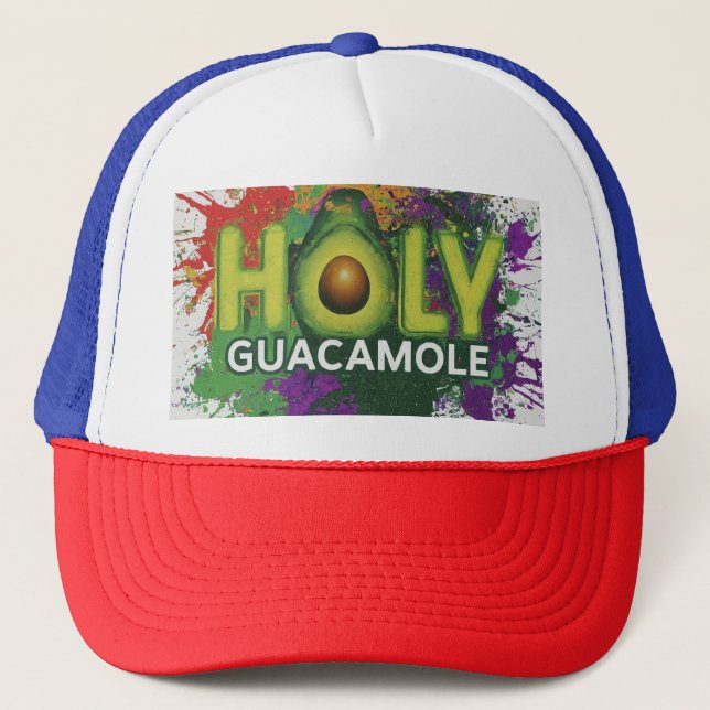 Heiliger Guacamole Truckerkappe (Vorderseite)