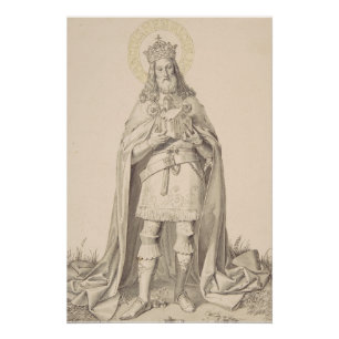 Heiliger Heinrich II. der Heilige Römische Kaiser Poster