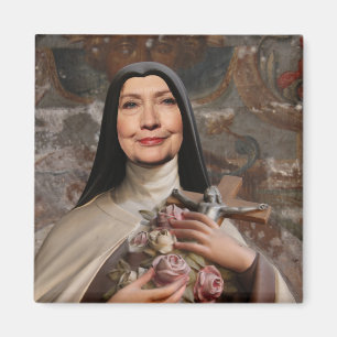 Heiliger Hillary für Präsidenten Magnet