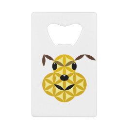 Heiliger Hund - Hund des Lebens 01. Geldbeutel Flaschenöffner