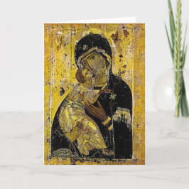 Heiliger Ikonen-Karten-Ukrainer Mutter-Marys Kyiv Karte
