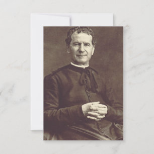 Heiliger Johannes Bosco Lehrer der Nächstenliebe H Dankeskarte